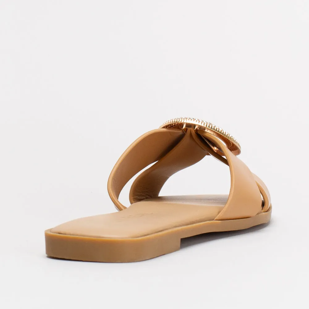 Unreal Women Ring Mule Slide _ 155022