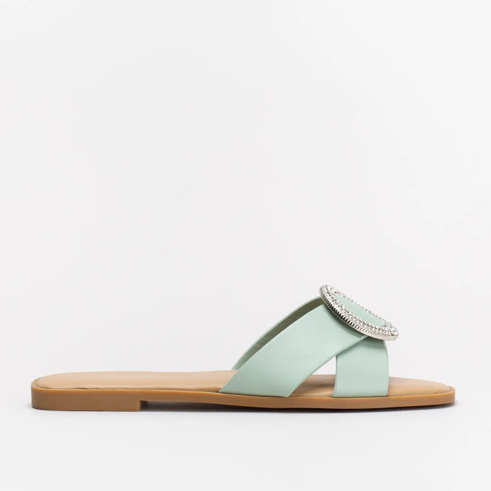 Unreal Women Ring Mule Slide _ 155022