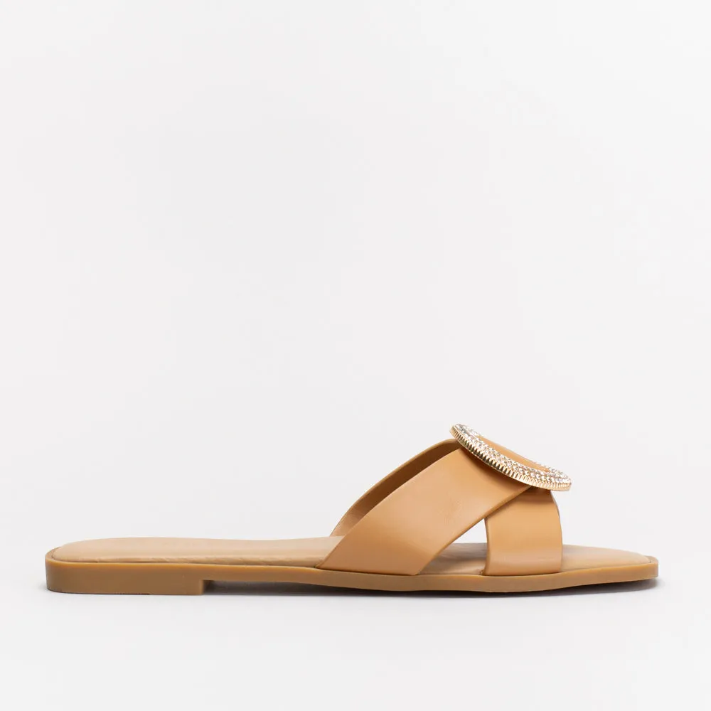 Unreal Women Ring Mule Slide _ 155022
