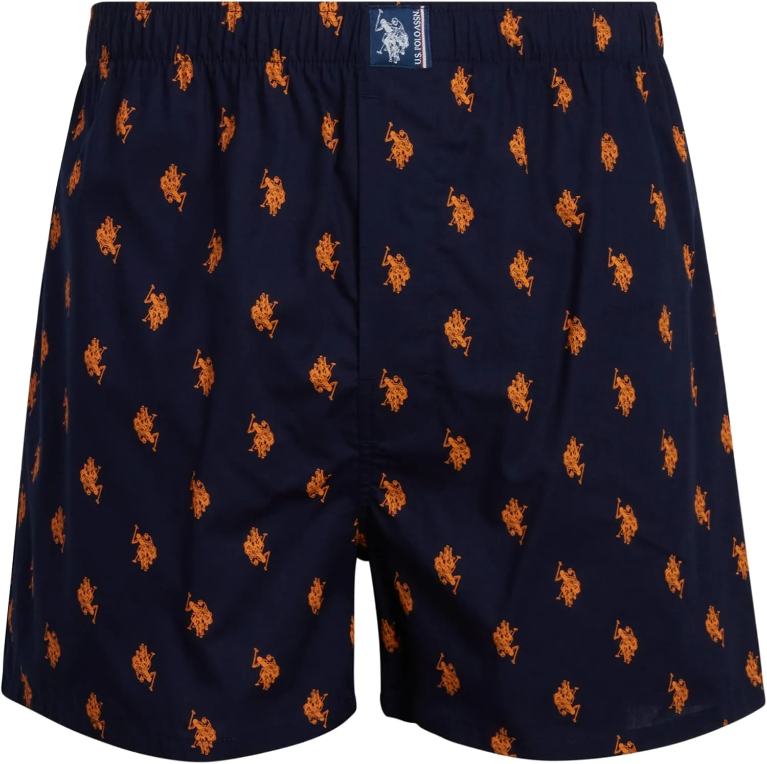 U.S. Polo Assn. Men's Underwear – Woven Boxers with Functional Fly (3 Pack)