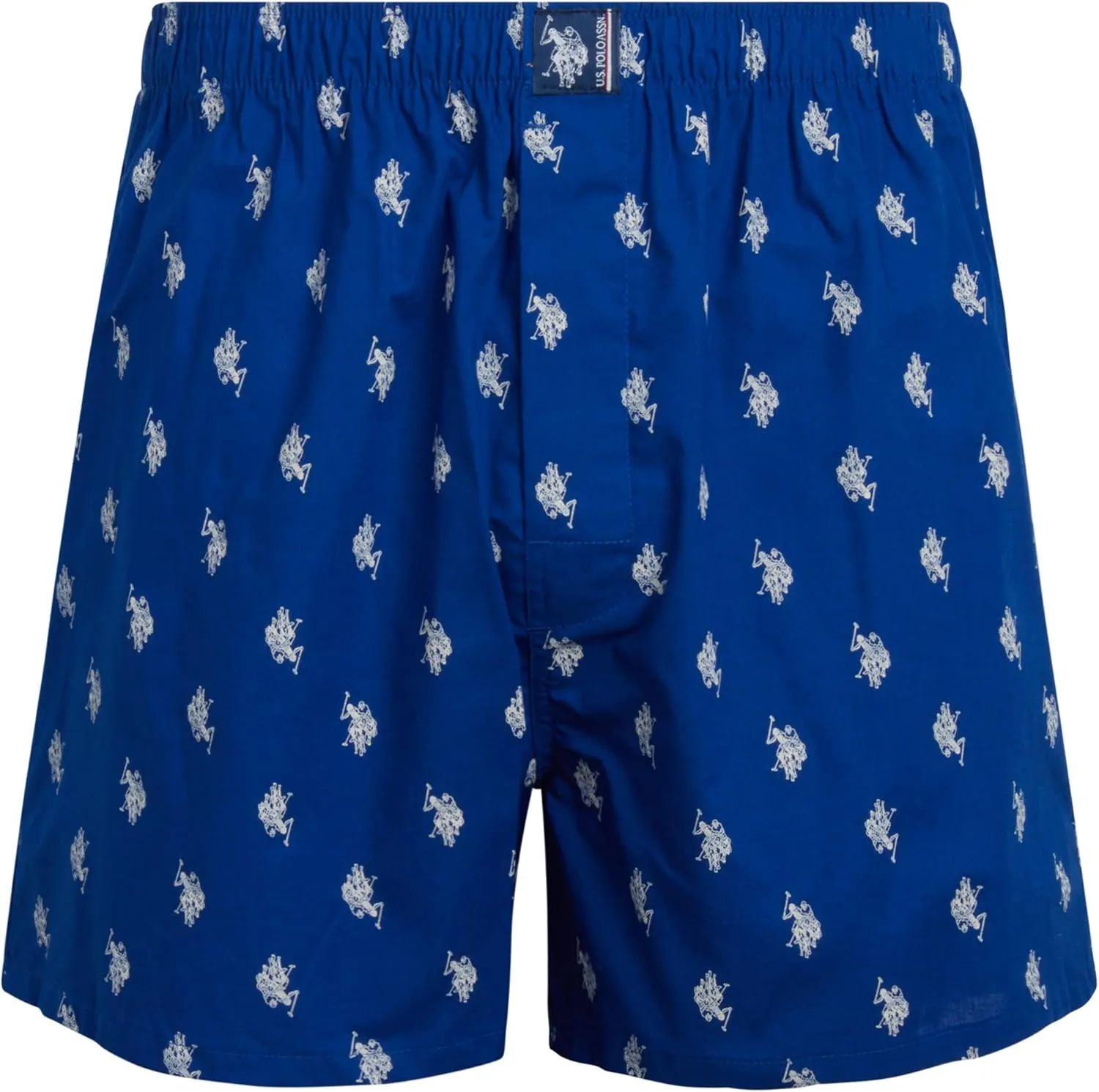 U.S. Polo Assn. Men's Underwear – Woven Boxers with Functional Fly (3 Pack)