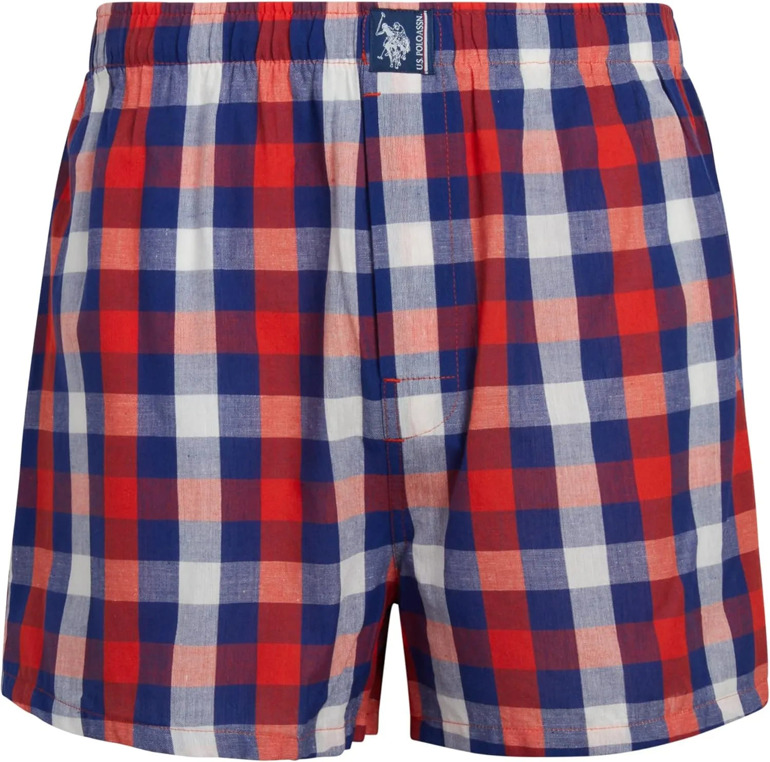 U.S. Polo Assn. Men's Underwear – Woven Boxers with Functional Fly (3 Pack)