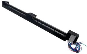 UYGALAXY 12" Stroke Mini Linear Rail Stage Actuator Effective with NEMA11 Stepper Motor   Square Small Slide Table for DIY CNC Router Parts X Y Z Linear (300MM)