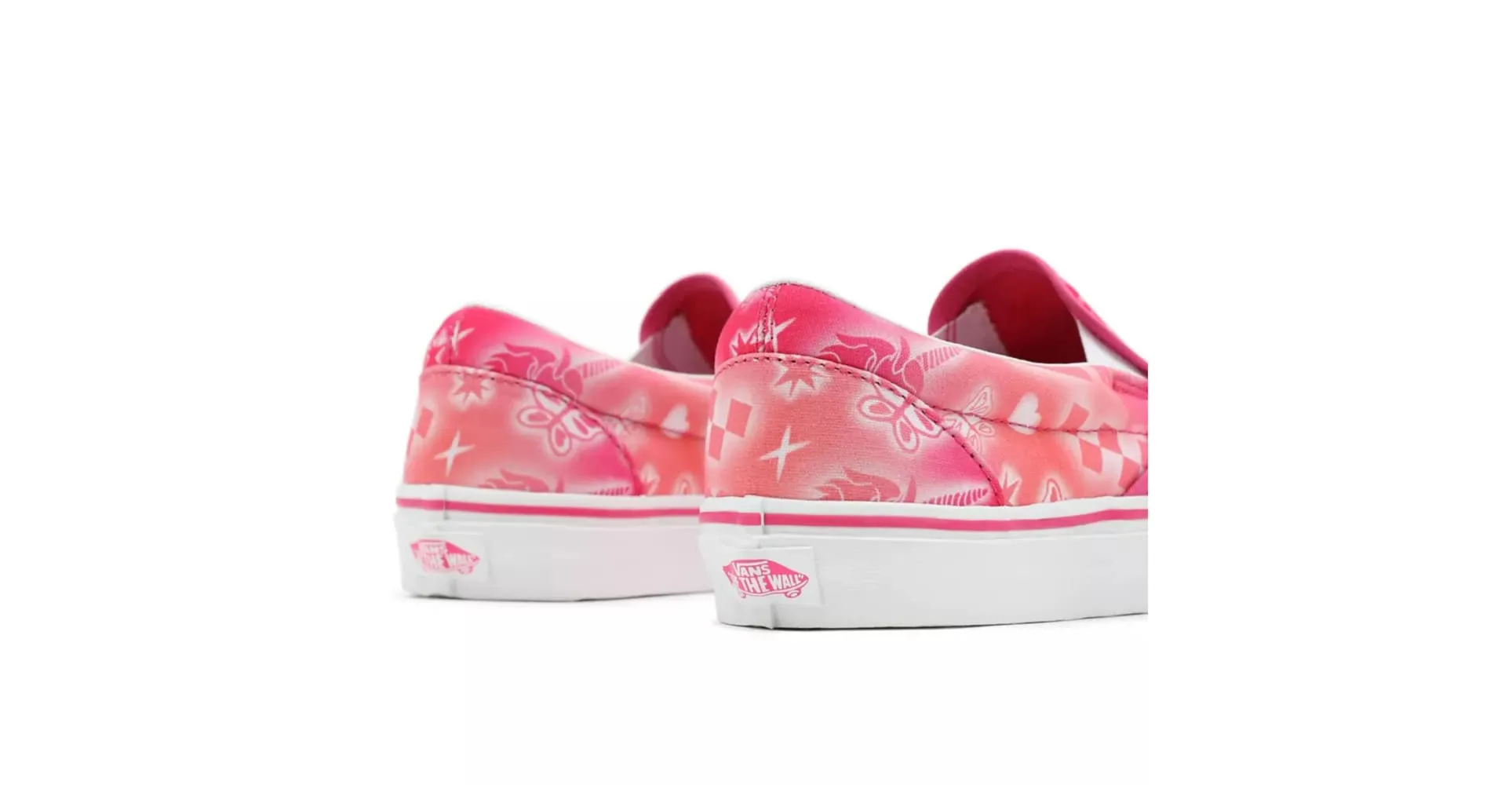 Vans X Better Together Sneaker Collection (Better Together) Fuchsia Purple/True White (Classic Slip-On) Men's 5.5, Women's 7 Medium