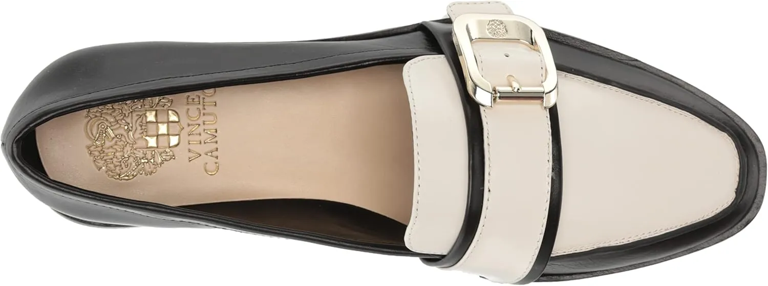 Vince Camuto Women's Cenkanda Buckle Loafer Flat