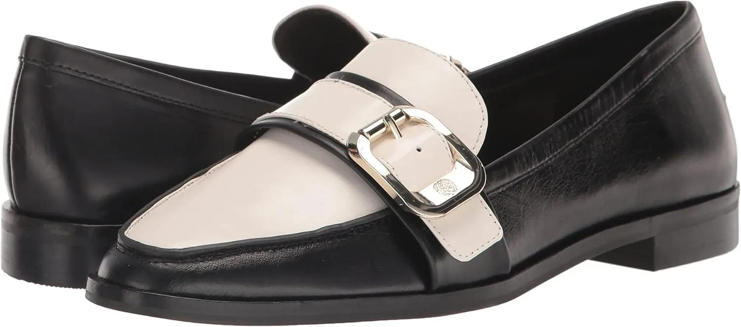 Vince Camuto Women's Cenkanda Buckle Loafer Flat