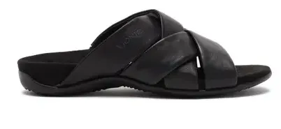 Vionic Black Juno Ladies Sandals JUNO-BLACK