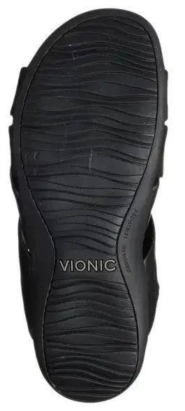 Vionic Black Juno Ladies Sandals JUNO-BLACK