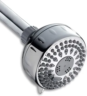 Waterpik Shower Head Power Spray 5-Mode, 1.8 GPM, No Size, Chrome, TRS-523E