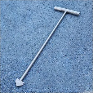 WDJBPSH 39 35 31 27 23 20 16 Inch Lenght Manhole Cover T Hook, Protable Hand Hole Hook for Moving Lifting and Pulling, Lids Pullers with I-Shaped Tip(Dia-8mm,L - 7.8in)