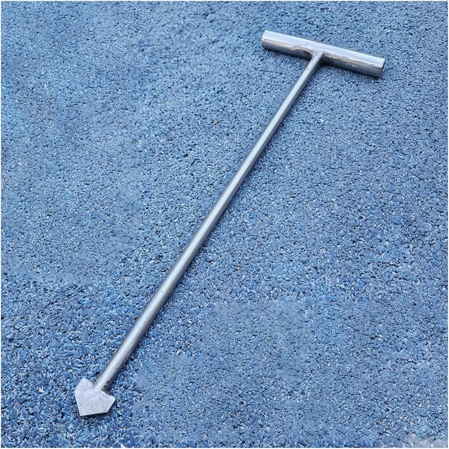 WDJBPSH 39 35 31 27 23 20 16 Inch Lenght Manhole Cover T Hook, Protable Hand Hole Hook for Moving Lifting and Pulling, Lids Pullers with I-Shaped Tip(Dia-8mm,L - 7.8in)