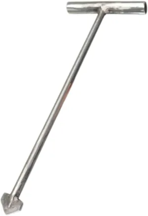 WDJBPSH Stainless Steel Manhole Cover Hook, 8/10 / 12 MM Bold Stainless Steel Drain Grate Lifter, Portable Moving Lifting and Pulling Tool for Drain Covers/Grates/Shutter Doors(Dia-8mm,L - 7.8in)