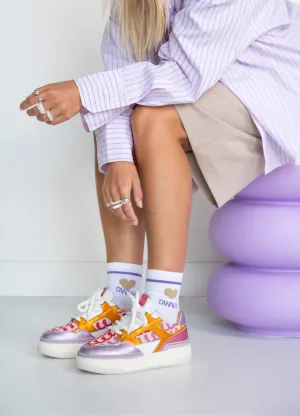 WINTON metallic - Sneakers | Orange / Pink