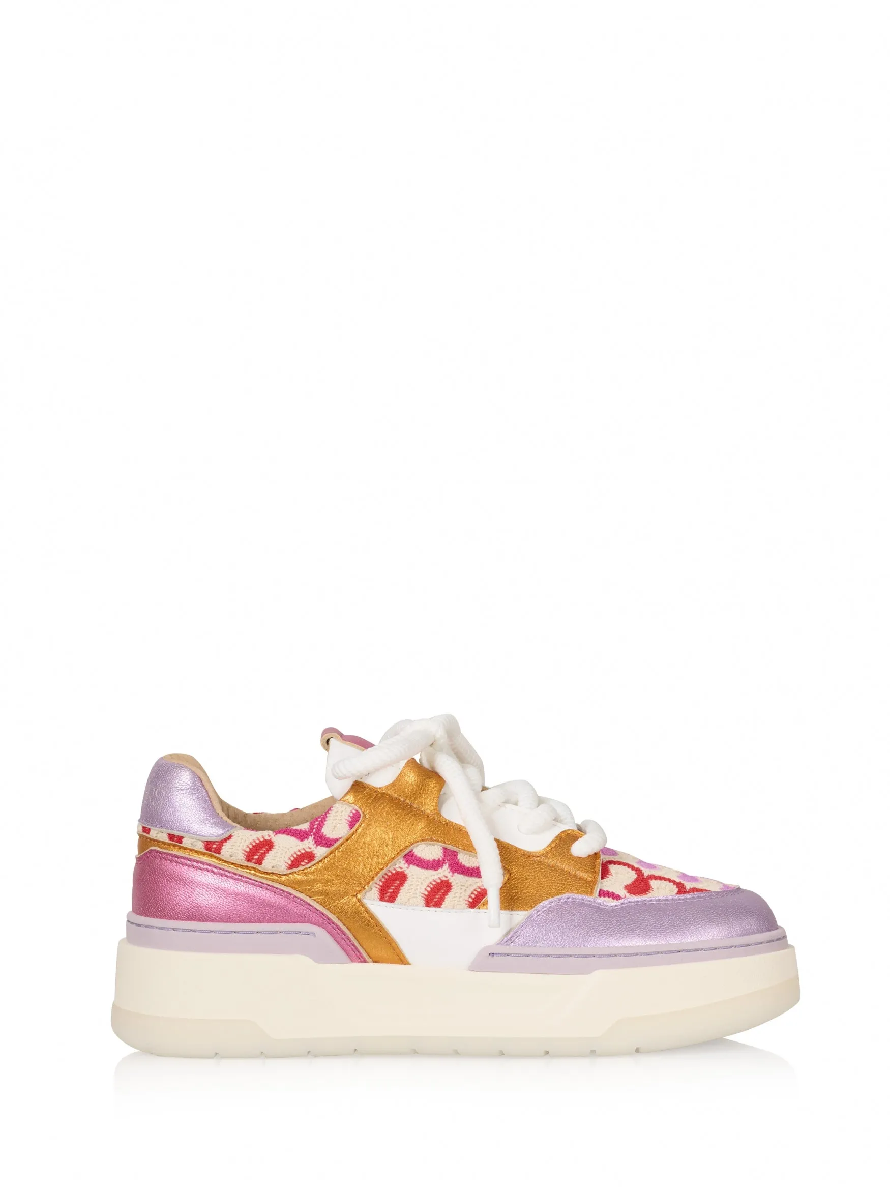 WINTON metallic - Sneakers | Orange / Pink