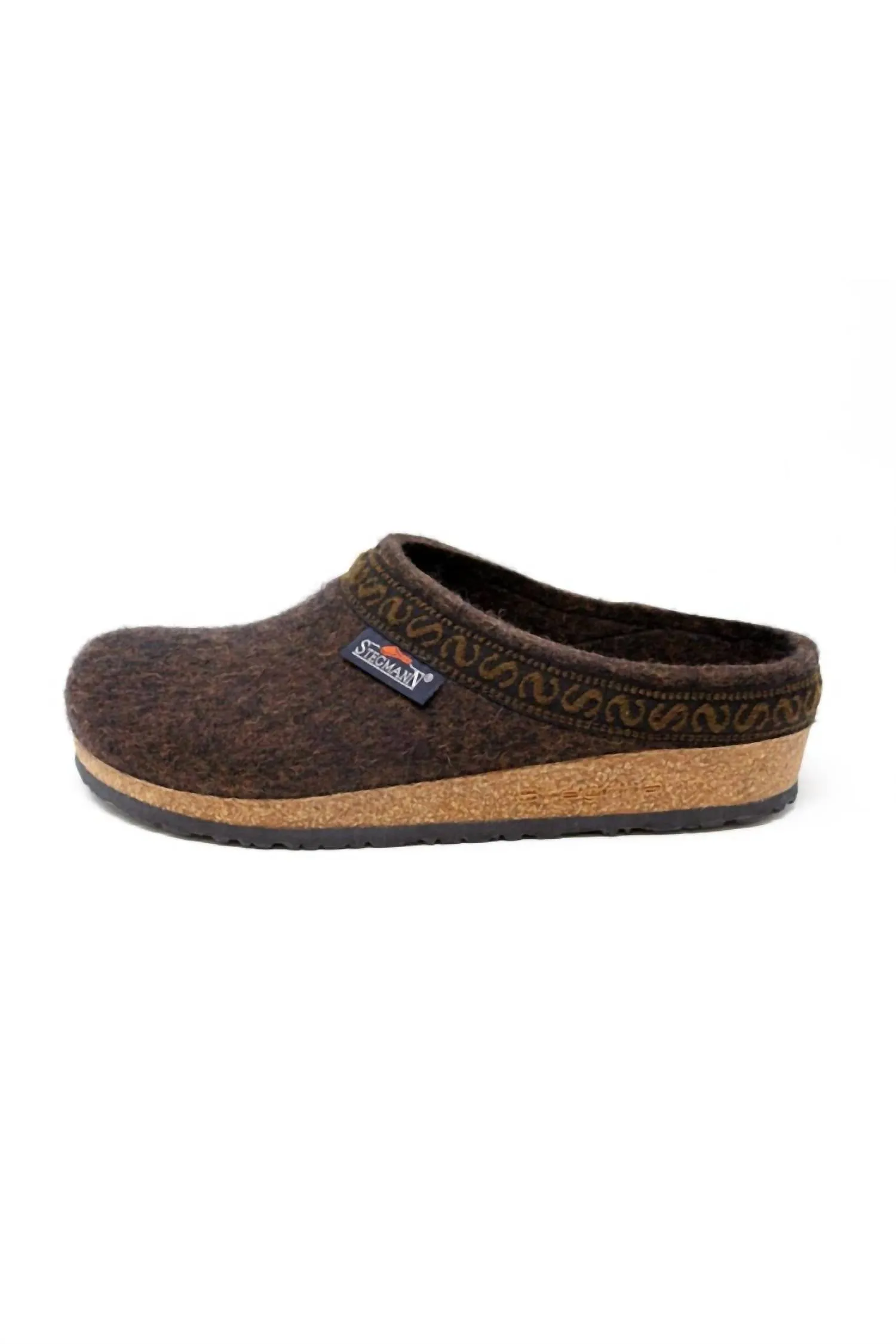 Women's 108 Wool Clog In Teak