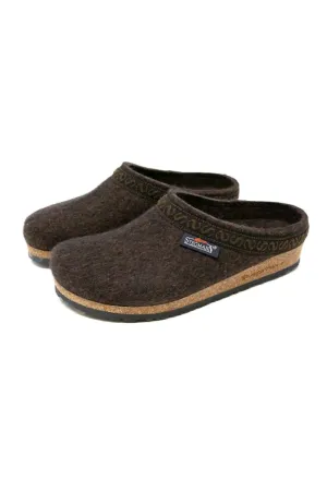 Women's 108 Wool Clog In Teak