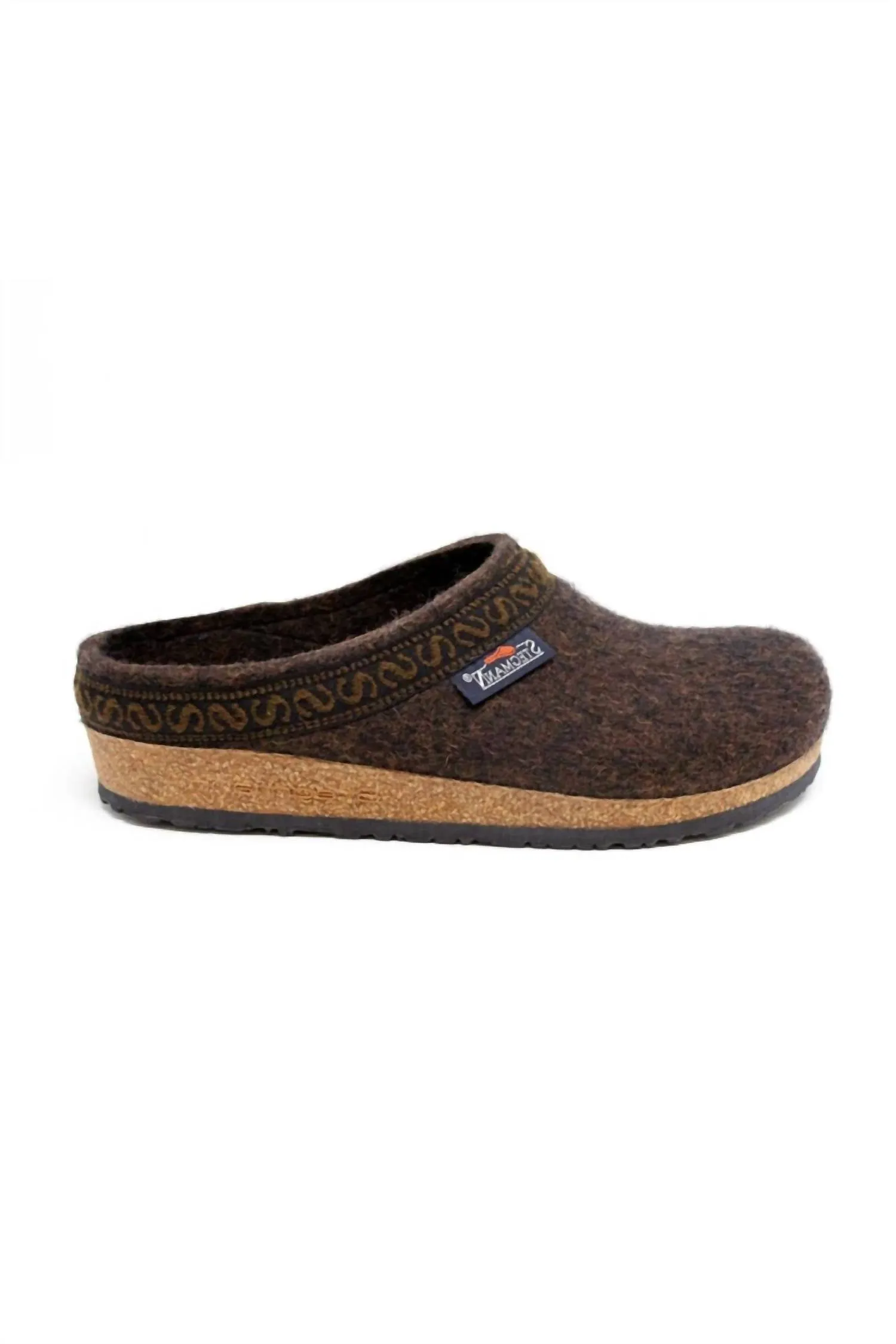 Women's 108 Wool Clog In Teak