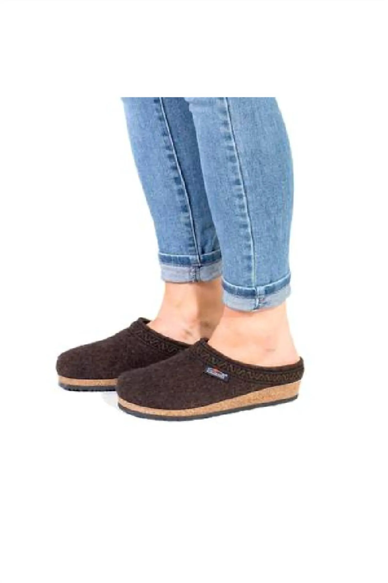Women's 108 Wool Clog In Teak