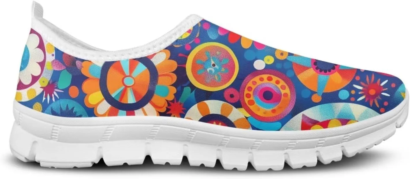 Women's Casual Walking Shoes Slip On Soft-Soled Loafers Lightweight Comfortable Low-Cut Athletic Running Sneakers