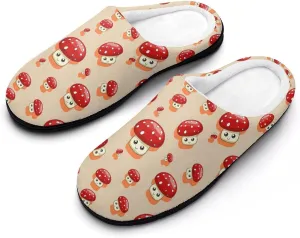 Womens Clog Slippers Comfy Bedroom Slip-On Shoes Ladies Halloween Slippers Warm Cotton House Slippers Indoor Outdoor