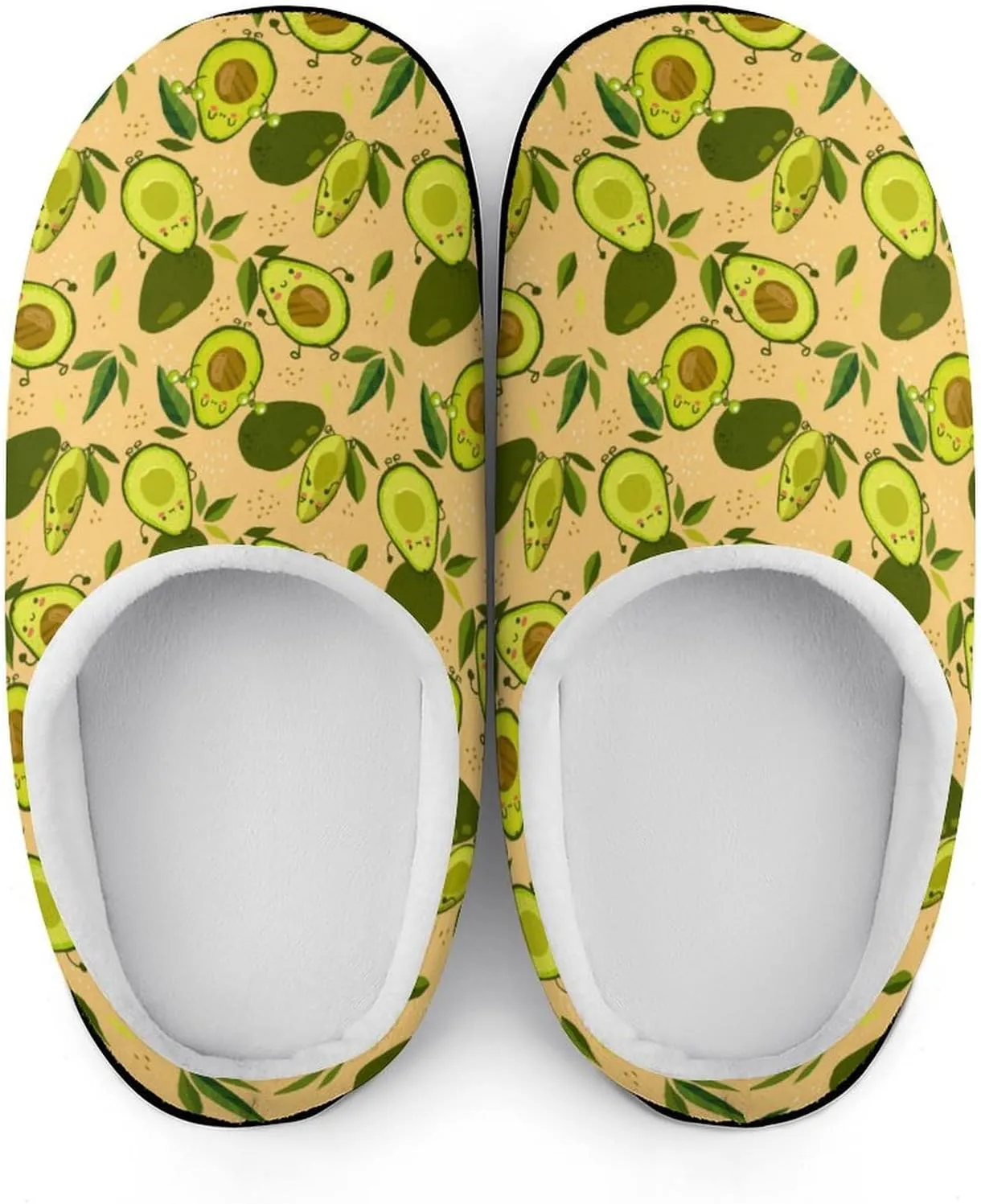 Womens Memory Foam Slippers Slip-On Shoes Ladies Halloween Slippers Warm Cotton House Slippers Indoor Outdoor Slippers