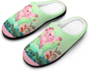 Womens Slippers Bedroom Slip-On Shoes Men's Halloween Slippers Warm House Slippers Indoor Outdoor Memory Foam Slippers