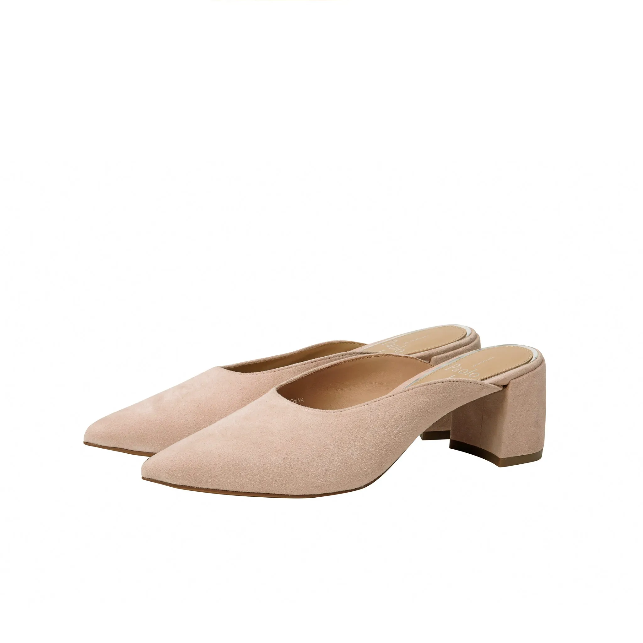 ZADIE | Mid-Height Block Heel Mules