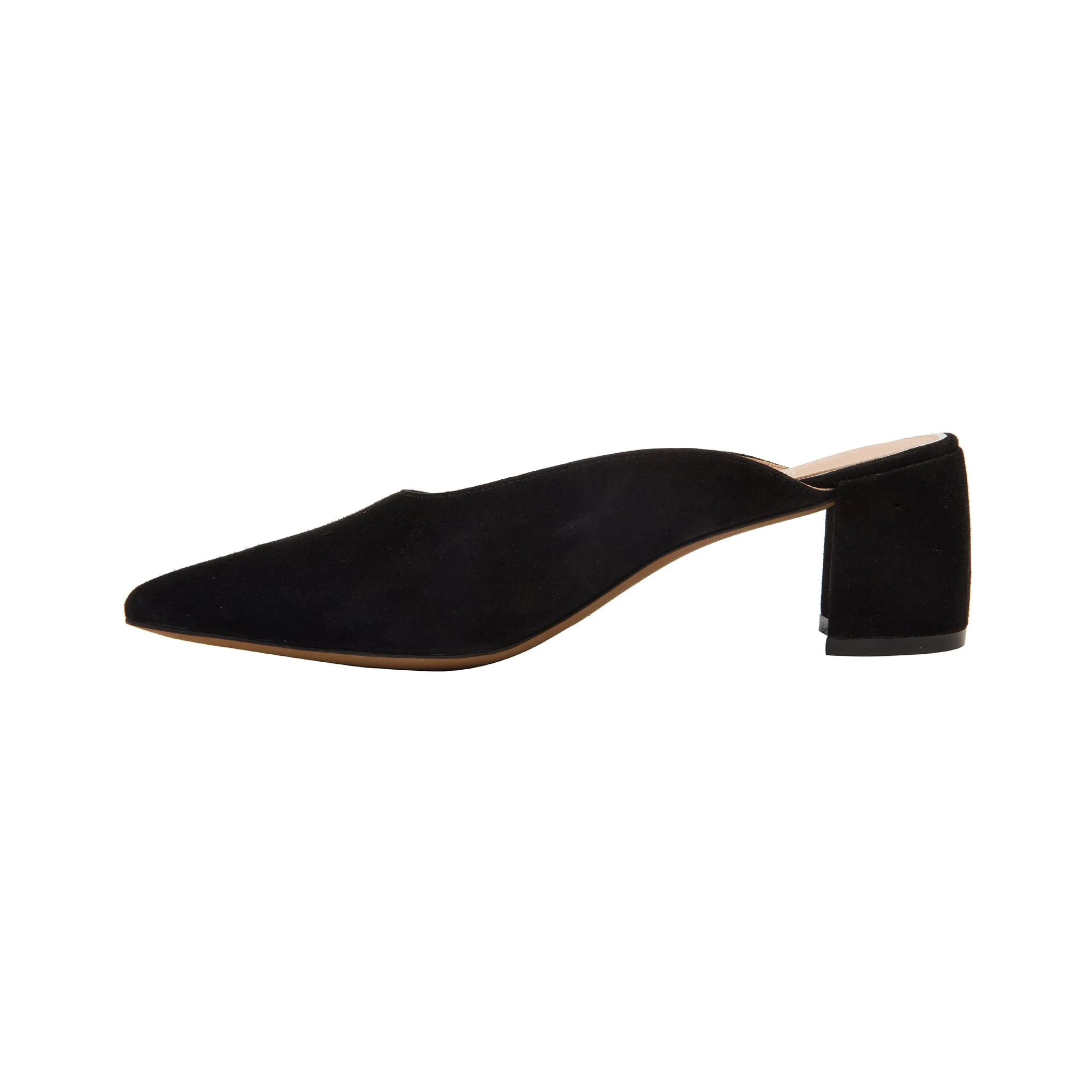 ZADIE | Mid-Height Block Heel Mules