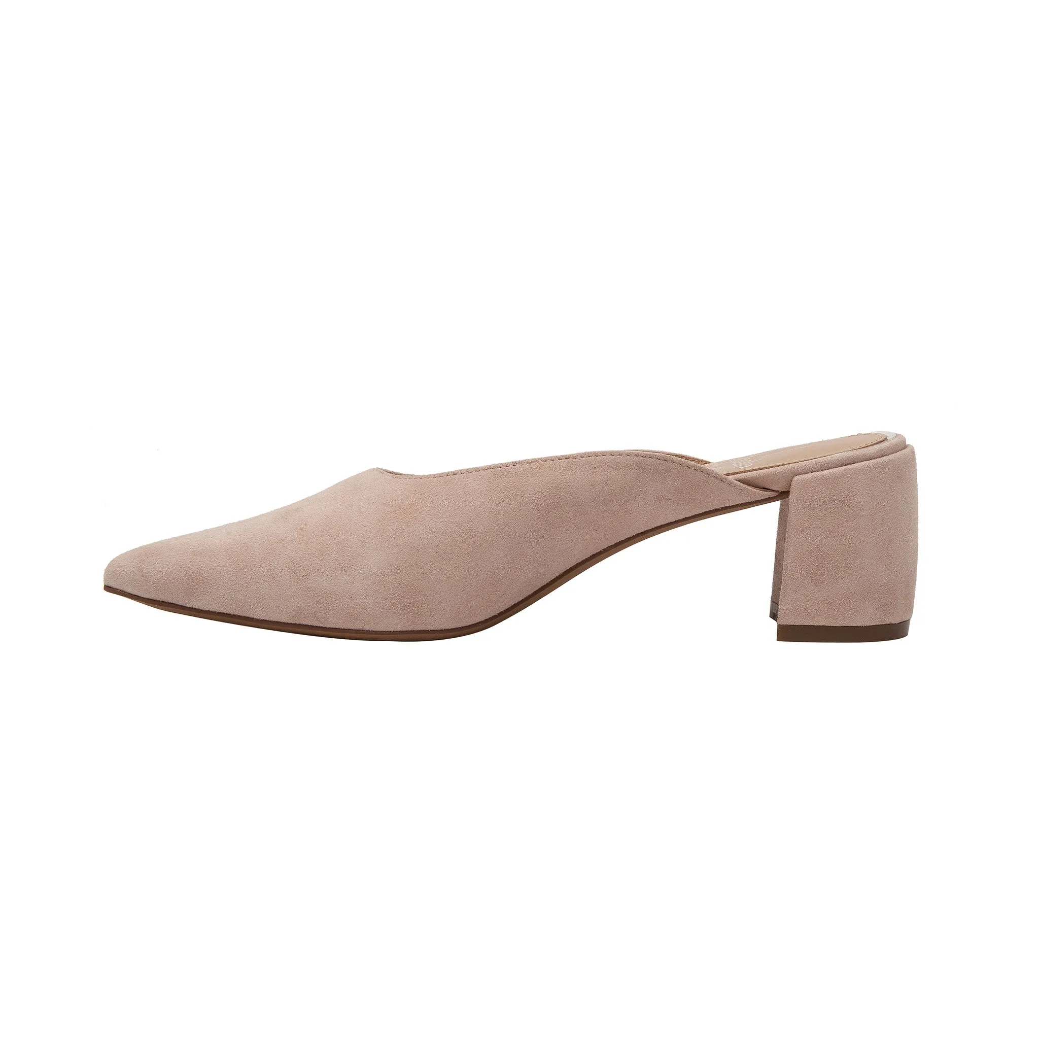 ZADIE | Mid-Height Block Heel Mules