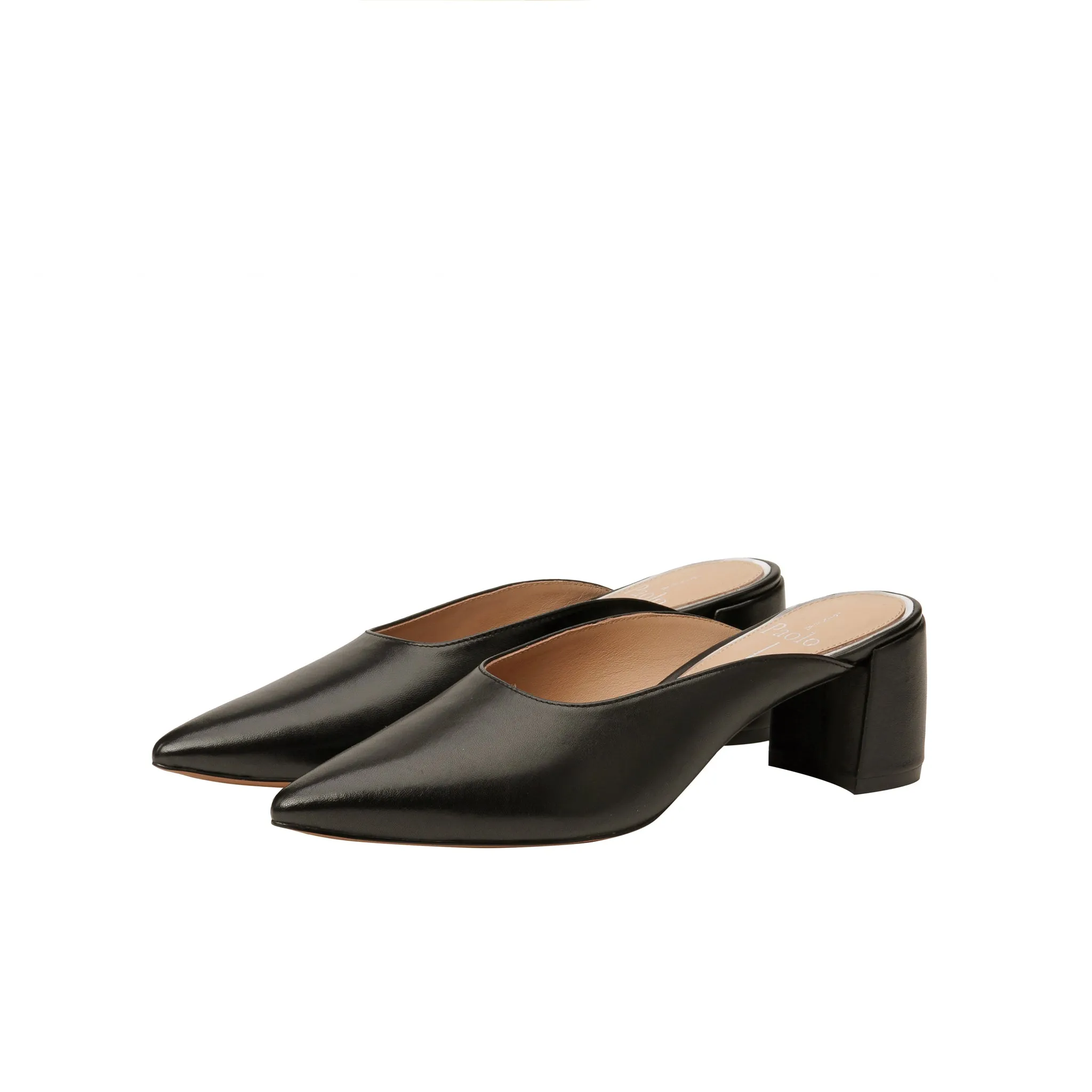 ZADIE | Mid-Height Block Heel Mules