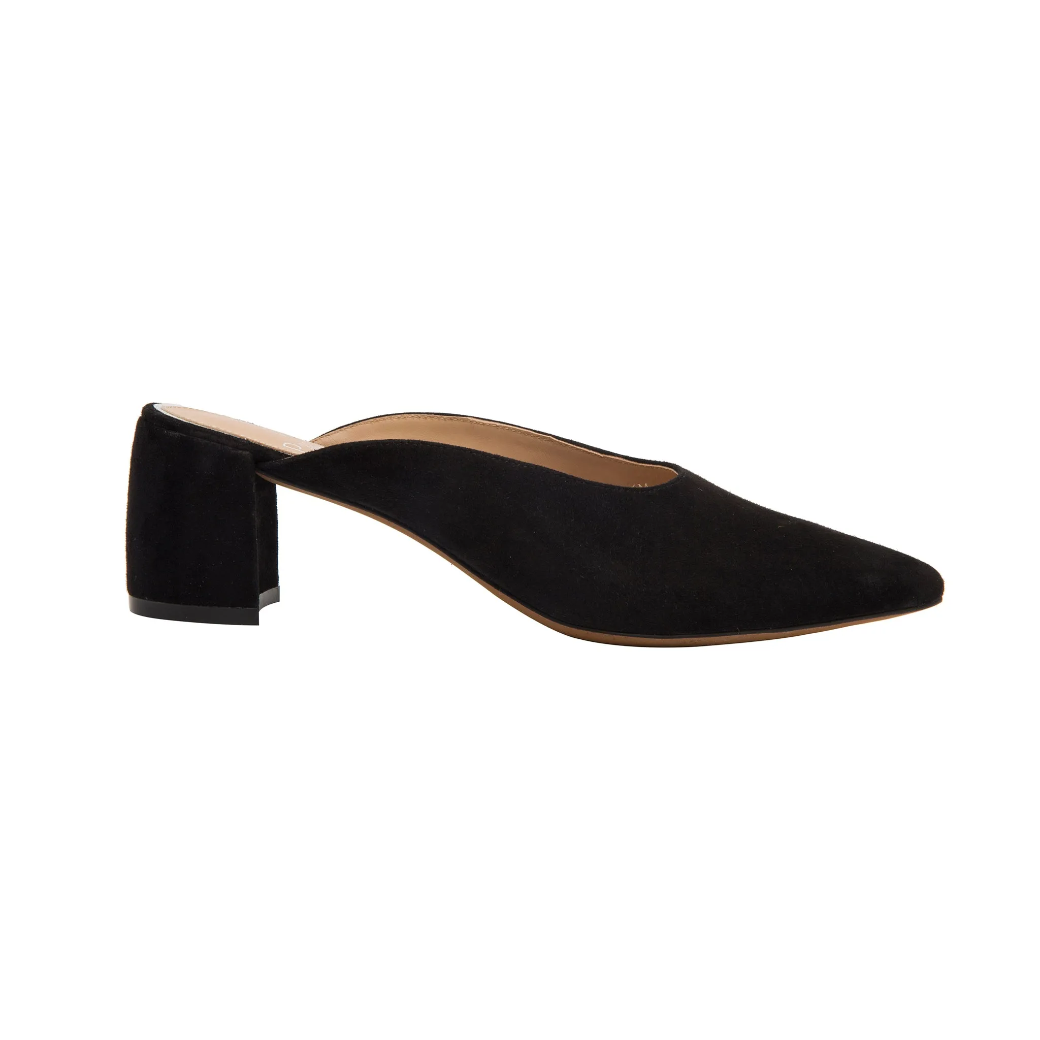 ZADIE | Mid-Height Block Heel Mules