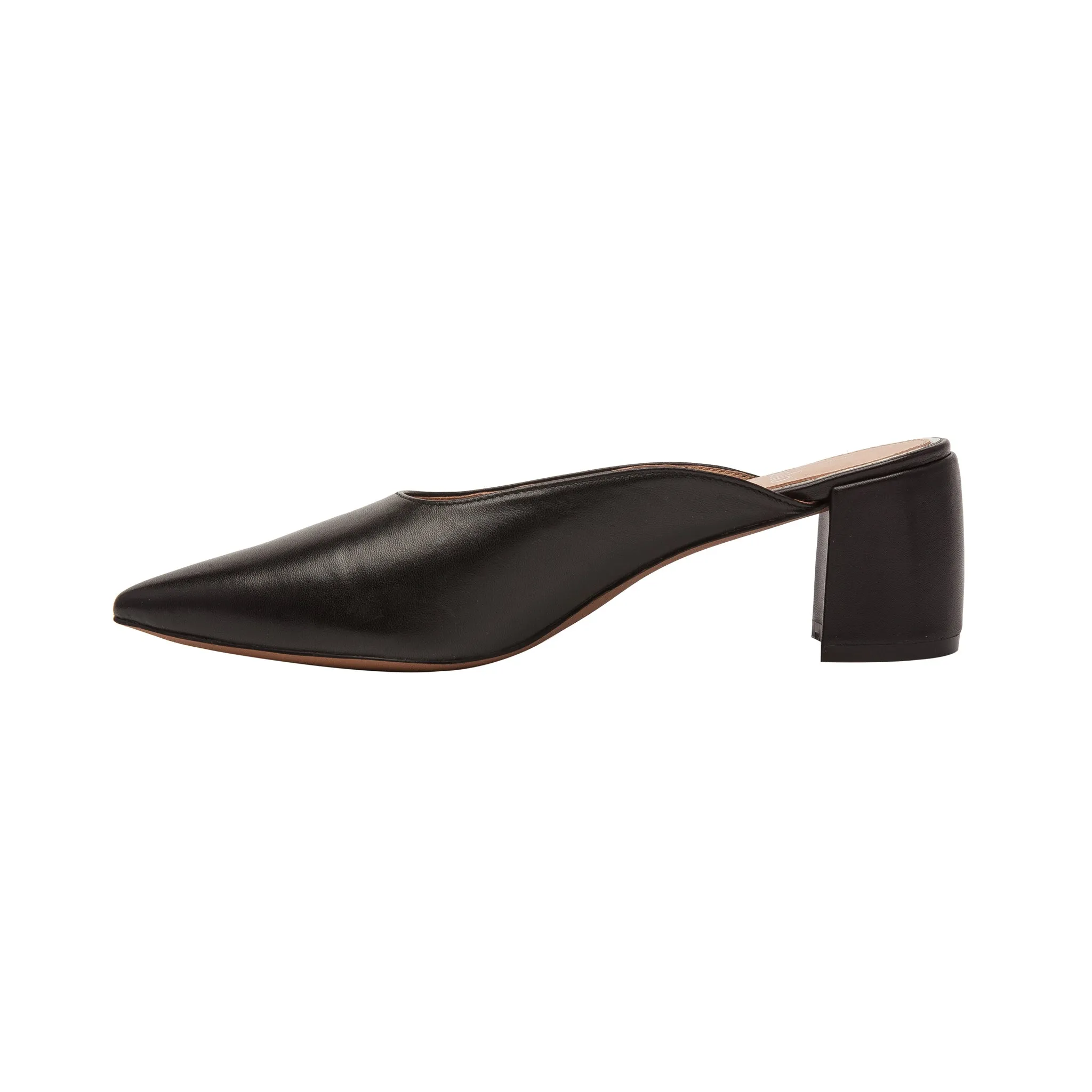ZADIE | Mid-Height Block Heel Mules