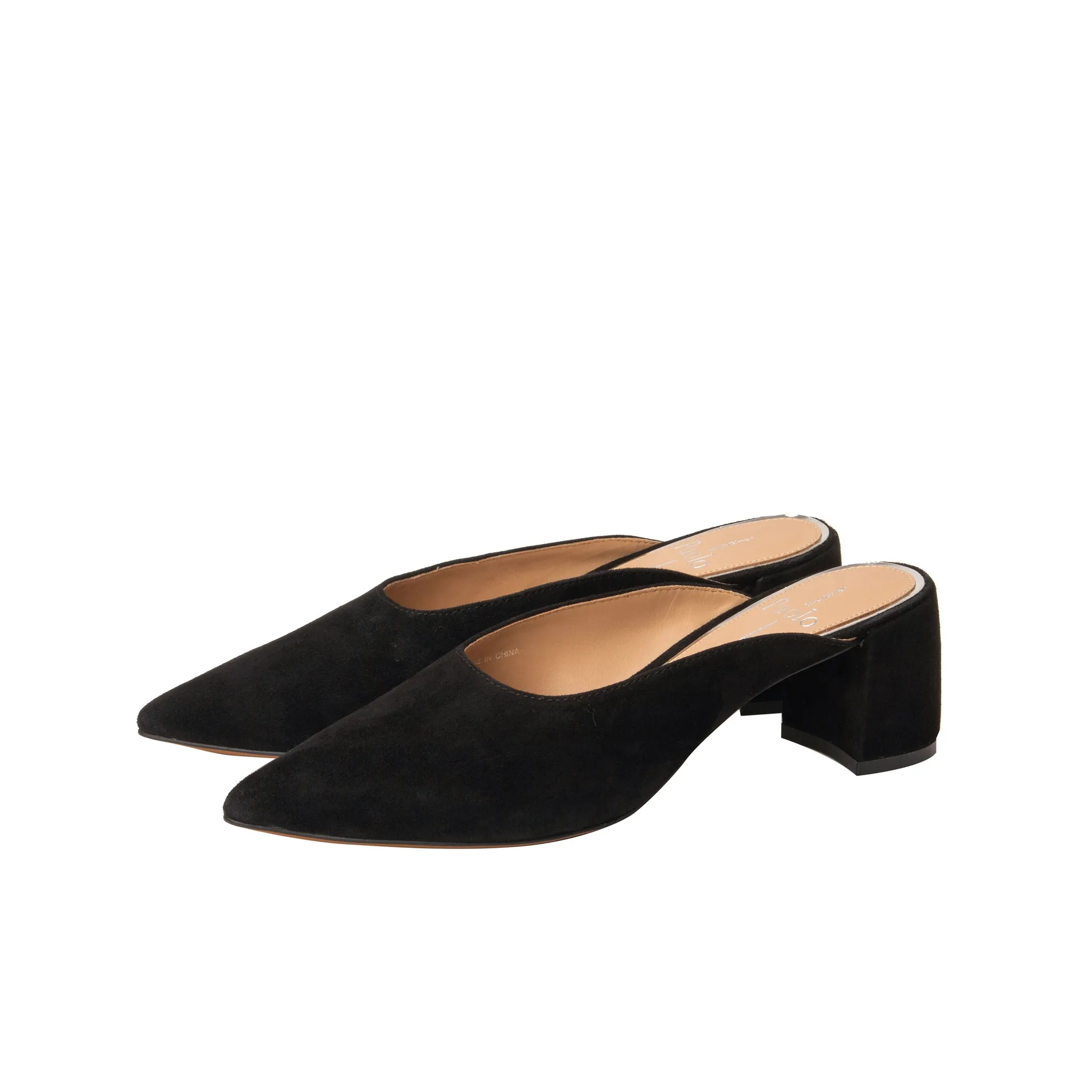 ZADIE | Mid-Height Block Heel Mules