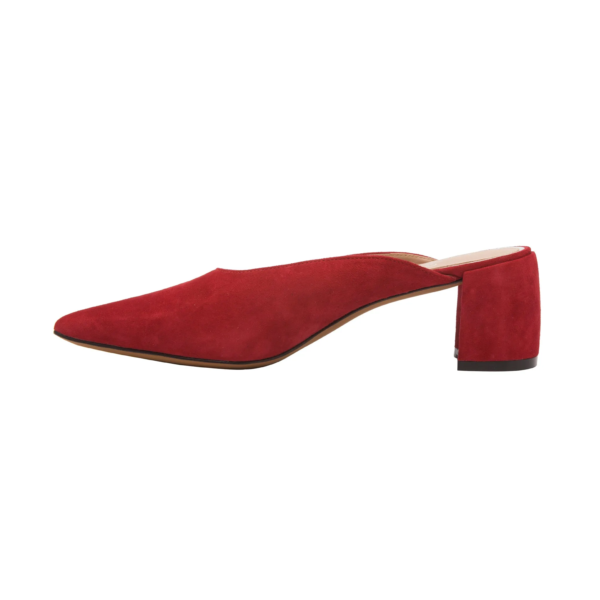 ZADIE | Mid-Height Block Heel Mules